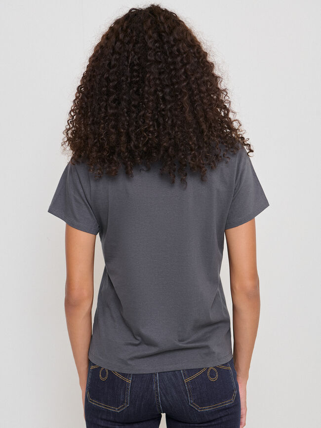 CAMISETA MARCO PLATEADO Gris