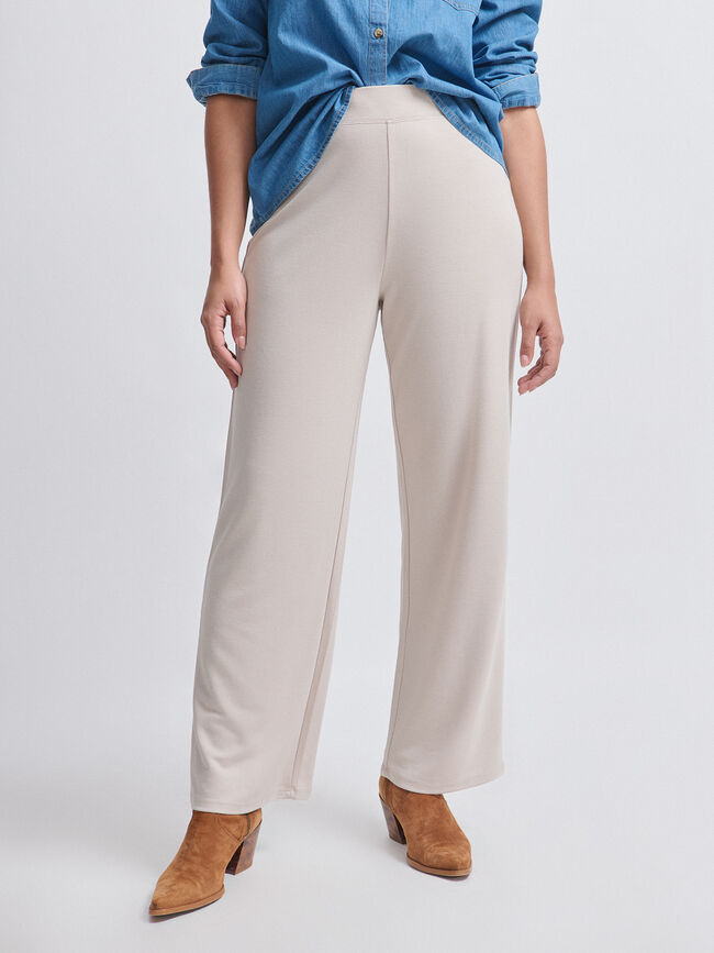 PANTALON RECTO Vison Claro