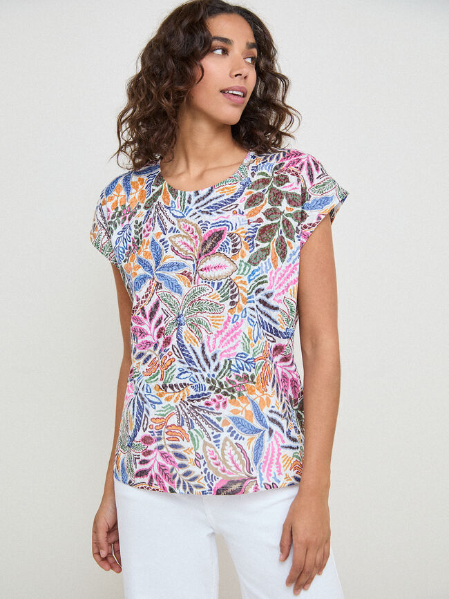 CAMISETA DEVORADA TROPICAL Estampado 1