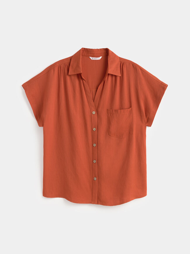 CAMISA RUSTICA Teja