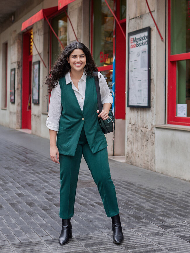 CHALECO BOLSILLOS Verde