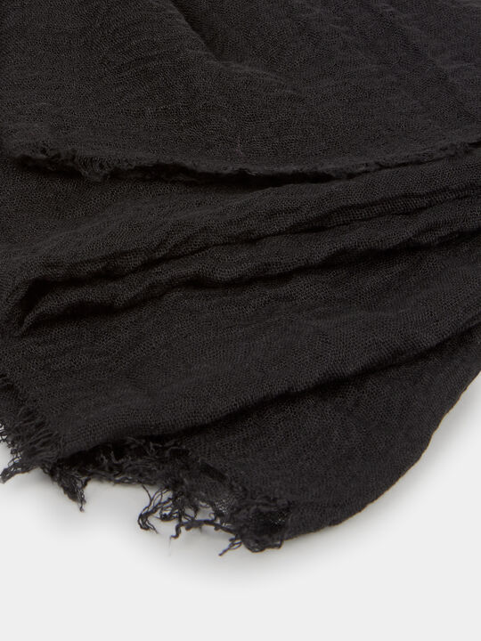 PAÑUELO BÁSICO TEXTURA Negro image number null