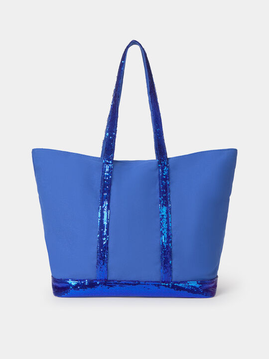 BOLSO DETALLE LENTEJUELAS Crudo image number null