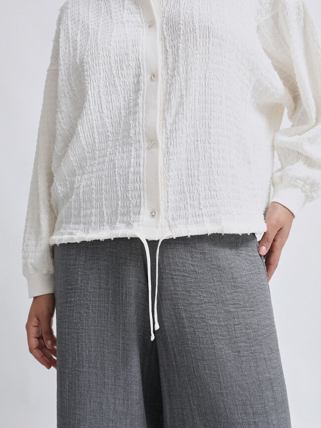 CHAQUETA BOMBER Crudo