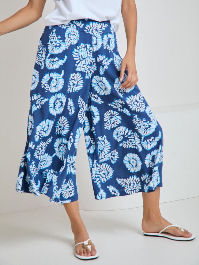 FALDA PANTAL&Oacute;N Azul Marino
