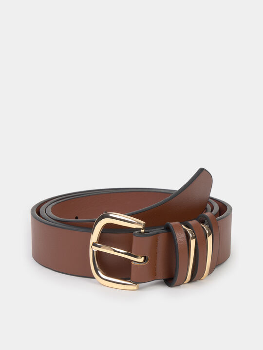 CINTUR&Oacute;N DETALLE TRABILLA Marron image number null