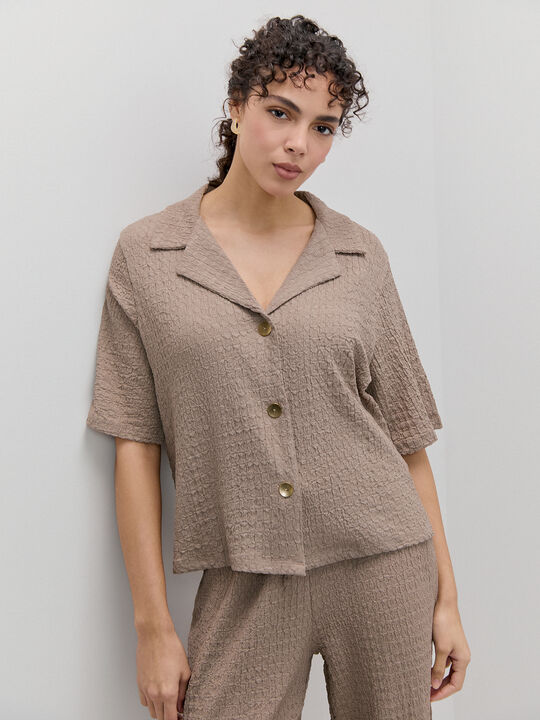 CAMISA TEXTURA Vison image number null