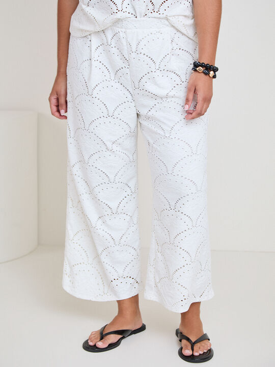 PANTAL&Oacute;N SET EYELET RUSTICO Natural image number null