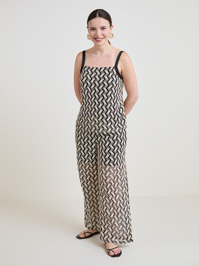 TOP ZIG ZAG Estampado 1