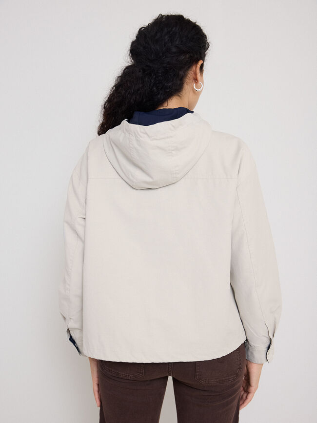 PARKA CAPUCHA Crudo