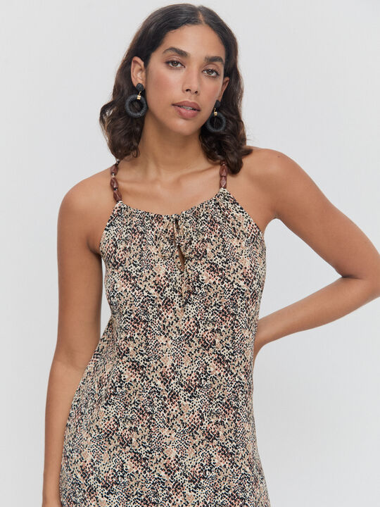 VESTIDO TEXTURA Estampado 1 image number null