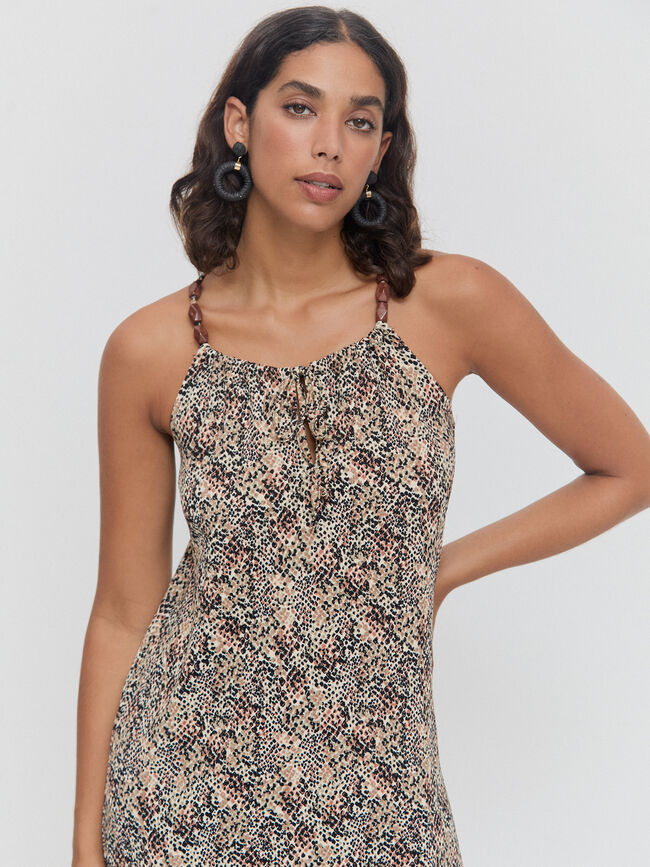 VESTIDO TEXTURA Estampado 1