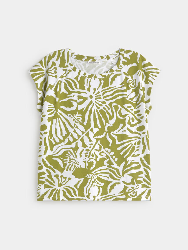 TOP MANGA CORTA Estampado 1