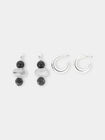 PACK PENDIENTES BOLAS Y AROS Multicolor