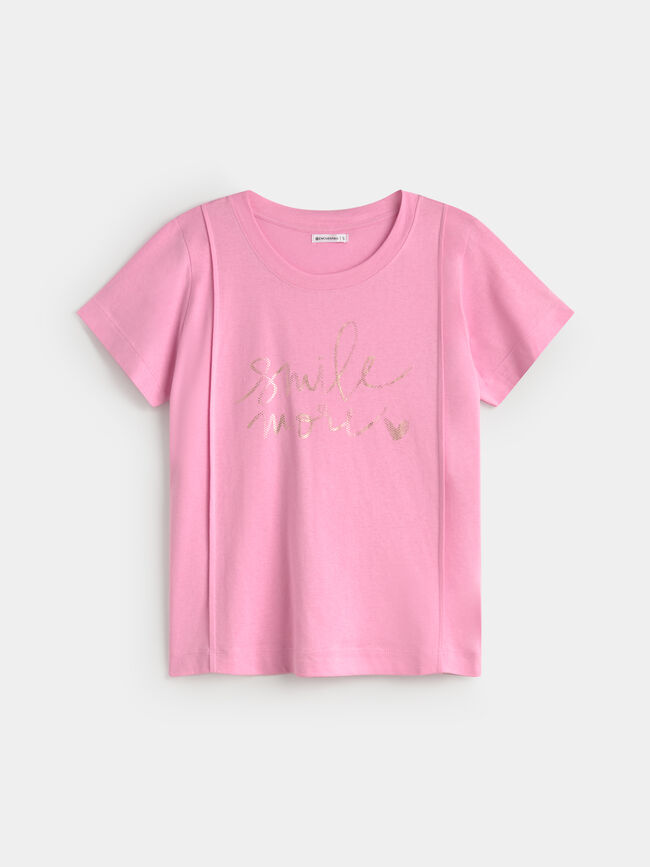 CAMISETA POSICIONAL SMILE Rosa
