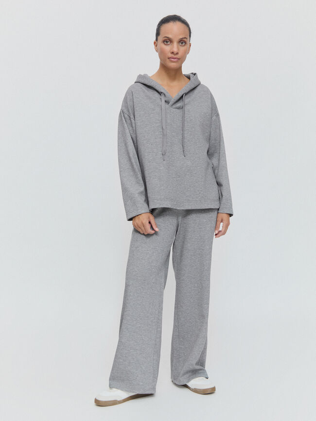 PANTALON CHANDAL ABERTURA Gris vigore cla