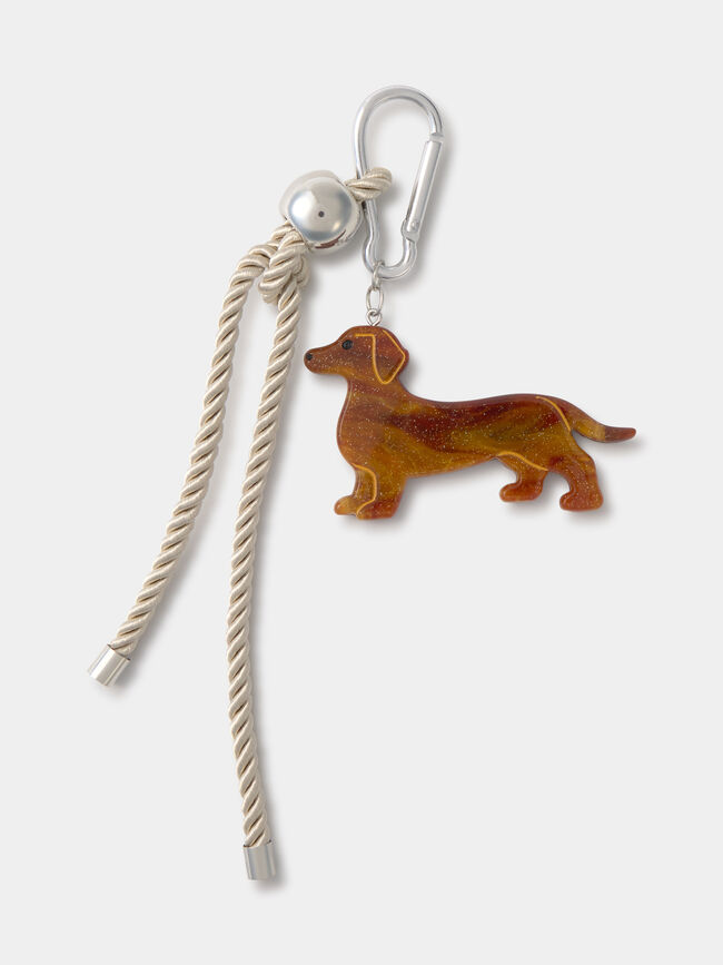 LLAVERO DETALLE PERRO Camel