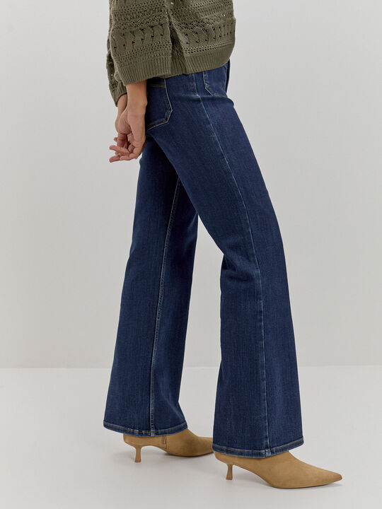 WIDE LEG BOLSILLOS Dark blue image number null