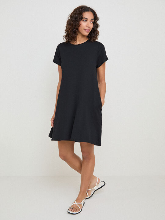 VESTIDO CORTO Negro image number null