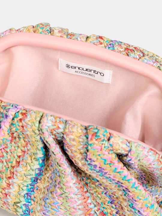 Bandolera Rafia Multicolor image number null