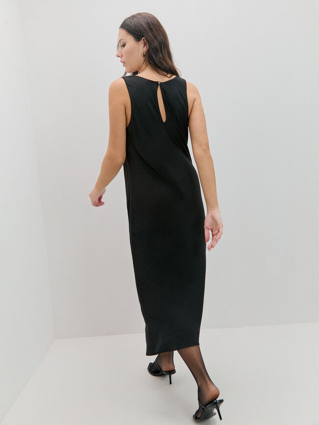 VESTIDO JOYA Negro