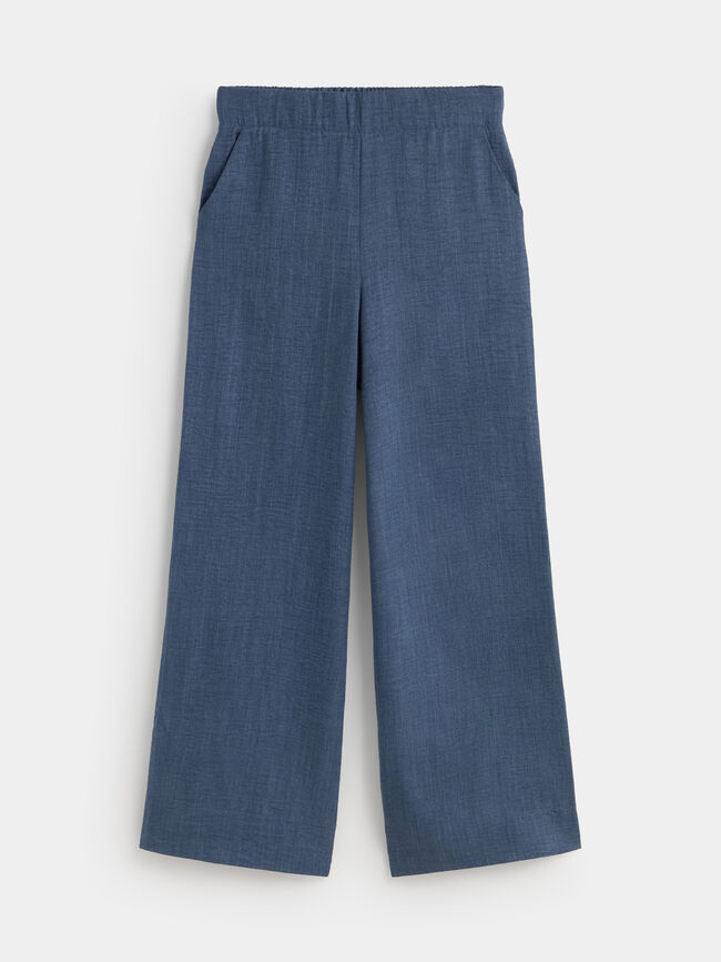 pantalon ancho Azul Noche