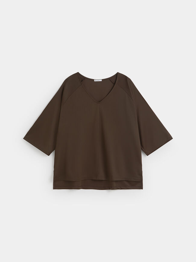CAMISETA MANGA RANGLAN Kaki