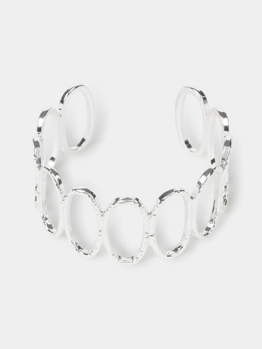 PULSERA BRAZALETE AROS Plata image number null
