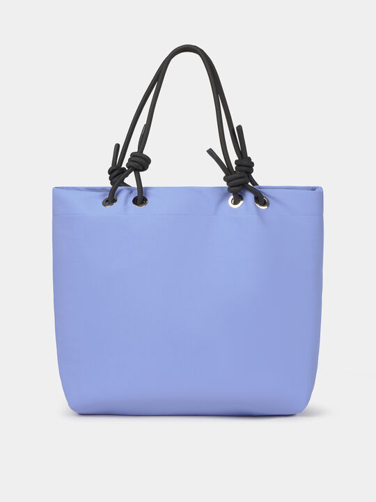 BOLSO TOTE NYLON Azul Chambray image number null