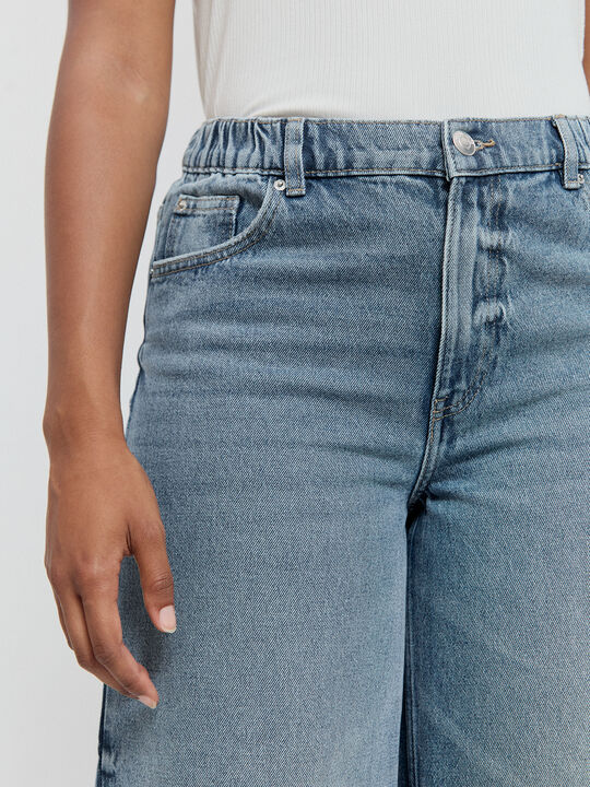 SUPER WIDE LEG GOMA Mid blue image number null