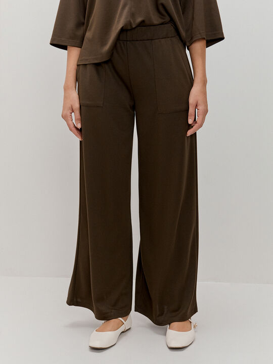 PANTALON DETALLE BOLSILLO Kaki image number null