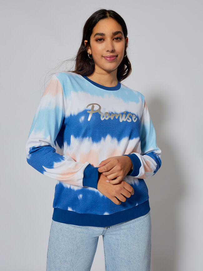 Sudadera tie dye Multicolor