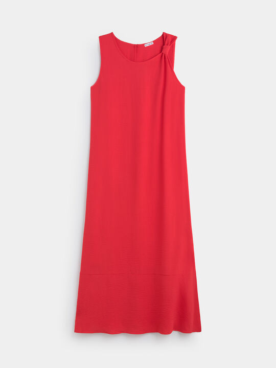 VESTIDO MIDI NUDO Camelia image number null