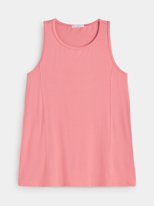 top deportivo rosa palido