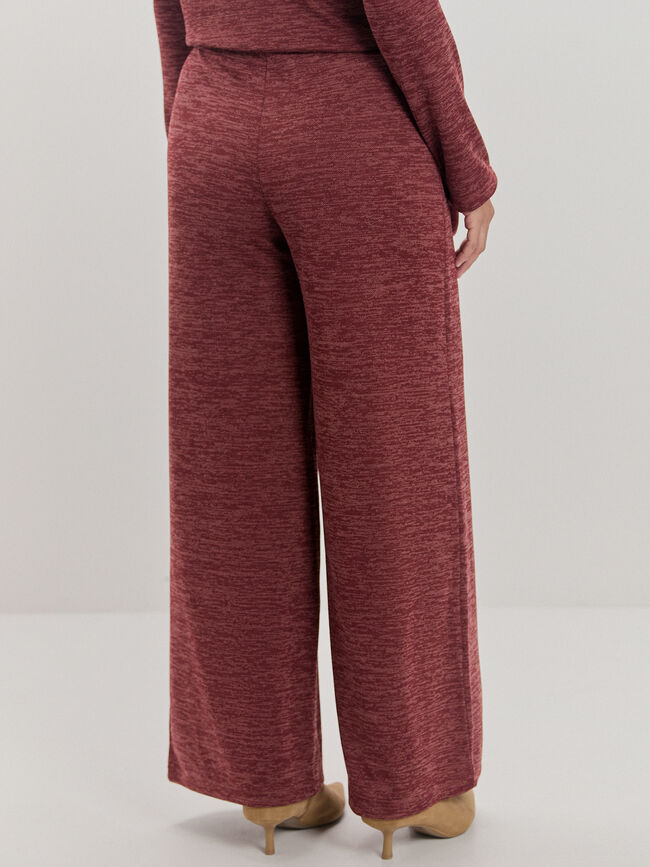 PANTALON DETALLE JASPEADO Teja