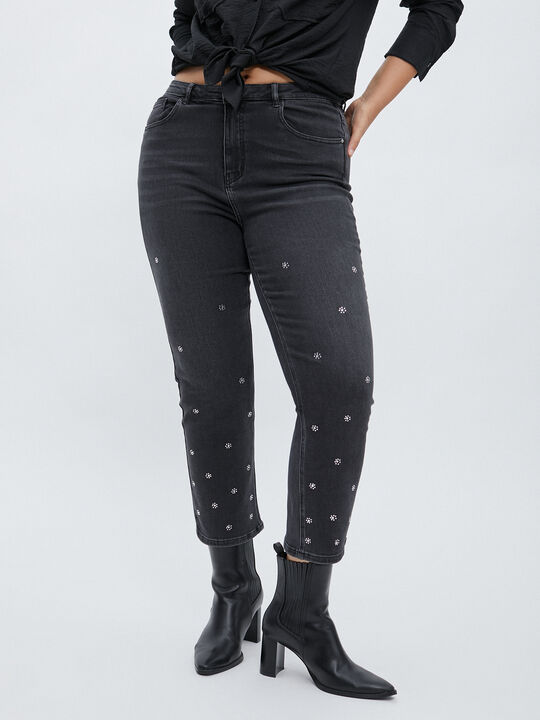 VAQUERO RECTO BRILLOS Black wash image number null