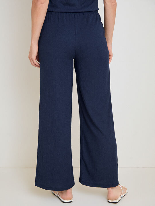 PANTALON TEXTURA Azul Noche image number null