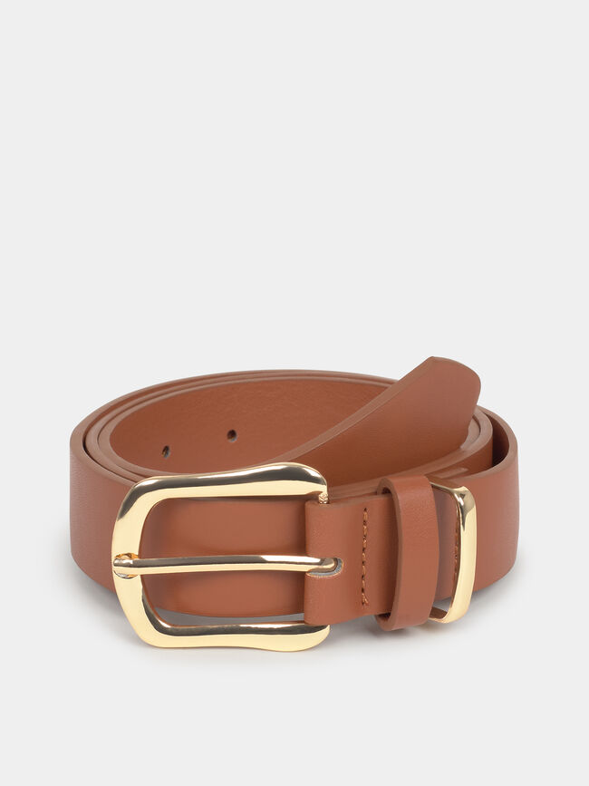 CINTURÓN BÁSICO Camel