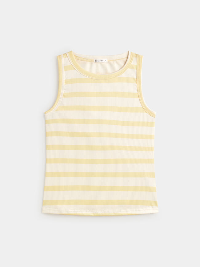 TOP ESTAMPADO Amarillo