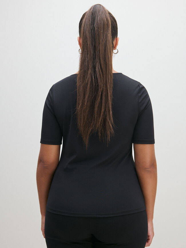 CAMISETA ALAMARES Negro