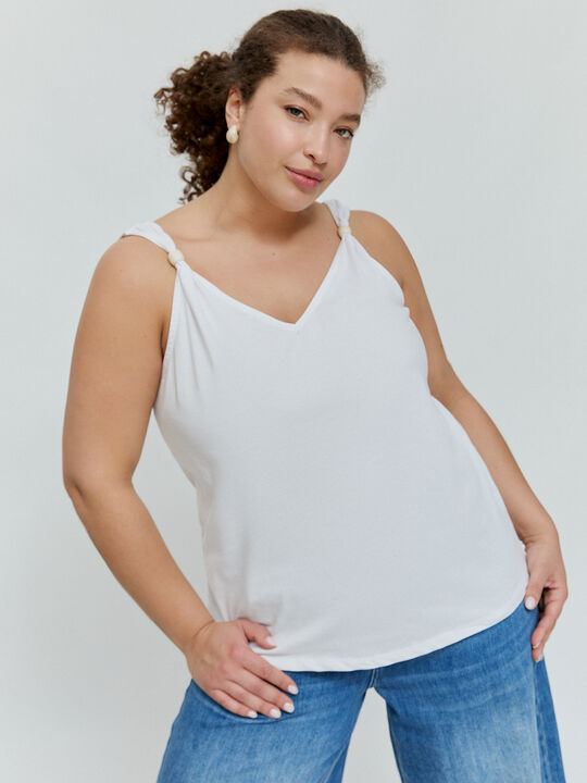 TOP DETALLE TIRANTE Blanco Optico image number null