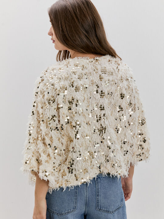 CHAQUETA PLUMA Crudo image number null