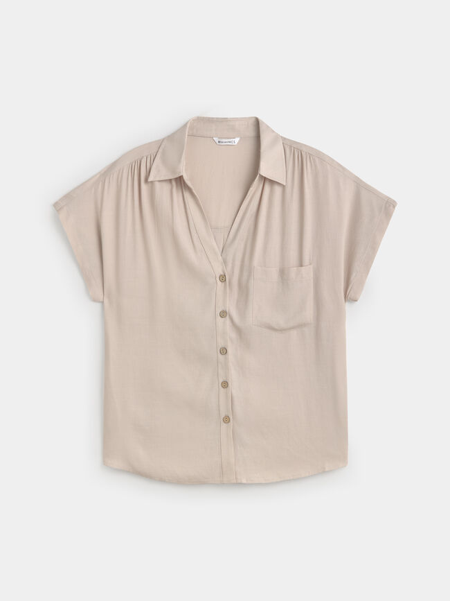 CAMISA RUSTICA Crudo