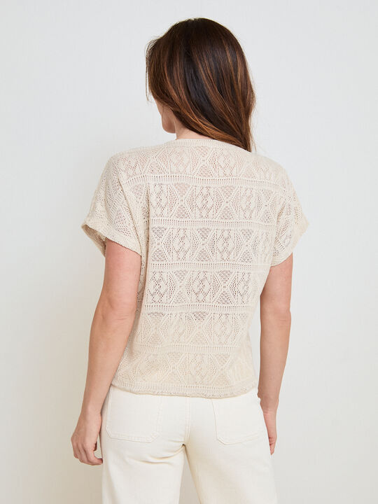 JERSEY S/M CALADO Blanco Hueso image number null