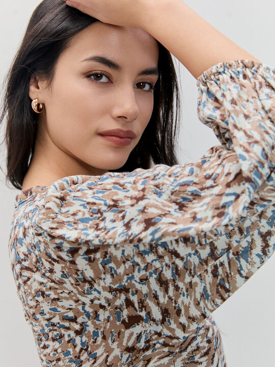 BLUSA ESTAMPADA Estampado 2 image number null