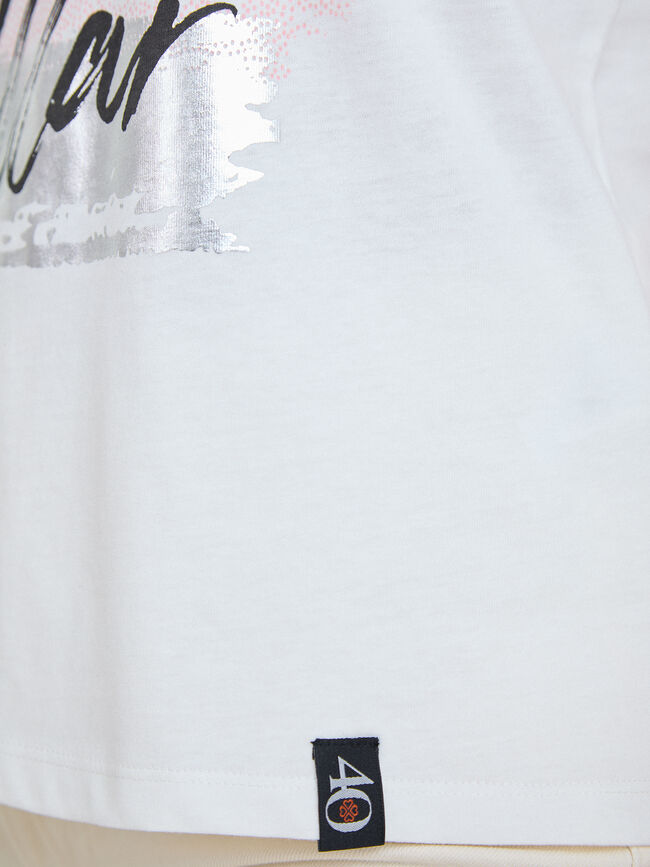 CAMISETA 40 ANIVERSARIO Blanco Hueso