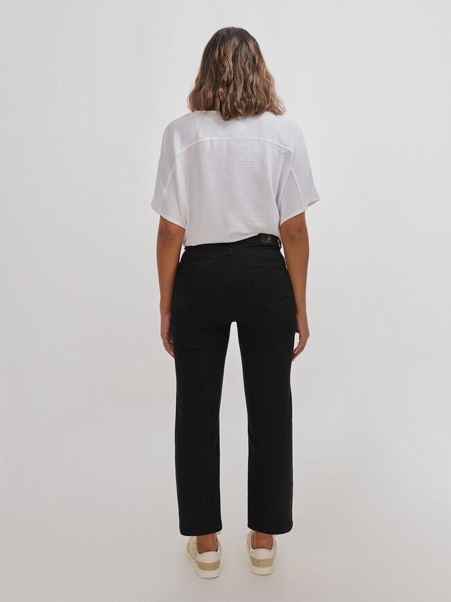 VAQUERO RECTO CAPRI Negro