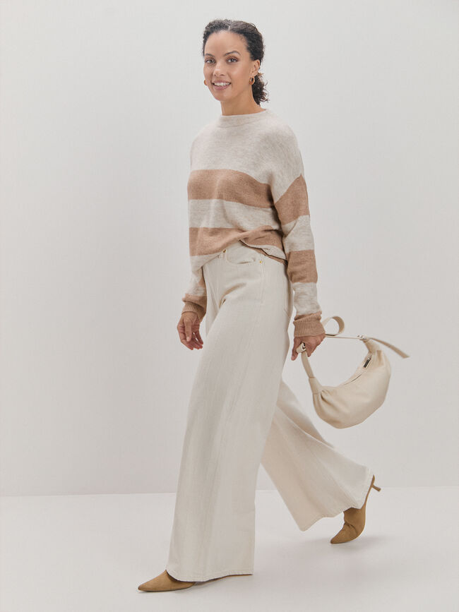 SUPER WIDE LEG LASER Crudo