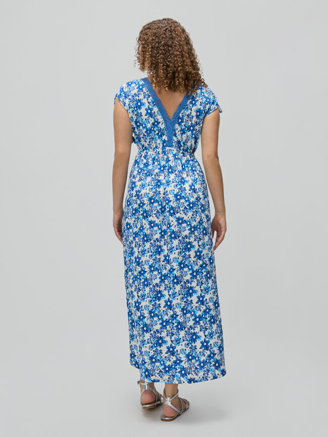 VESTIDO FLORES CROCHET Estampado 1