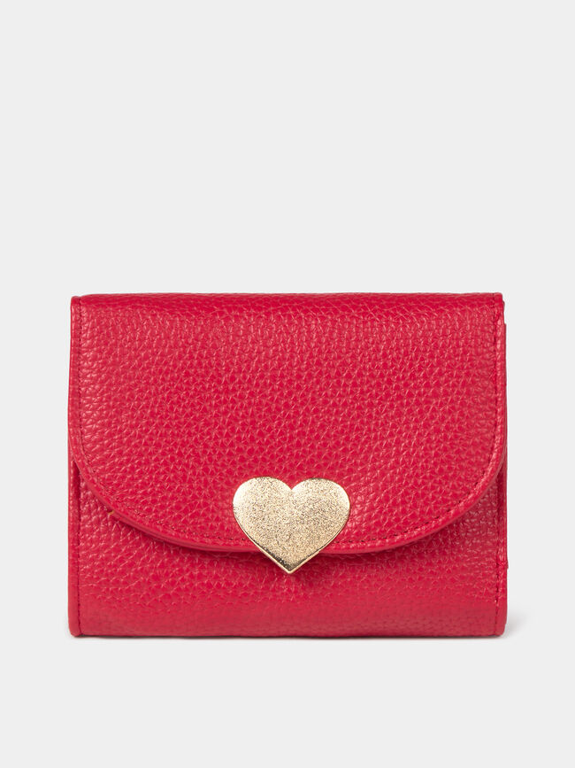 NECESER ESTAMPADO CORAZ&Oacute;N Rojo Flama